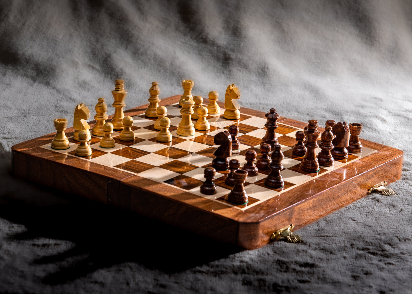 Chess Set Bundle: 14-inch and 7-inch Sets for All Skill Levels